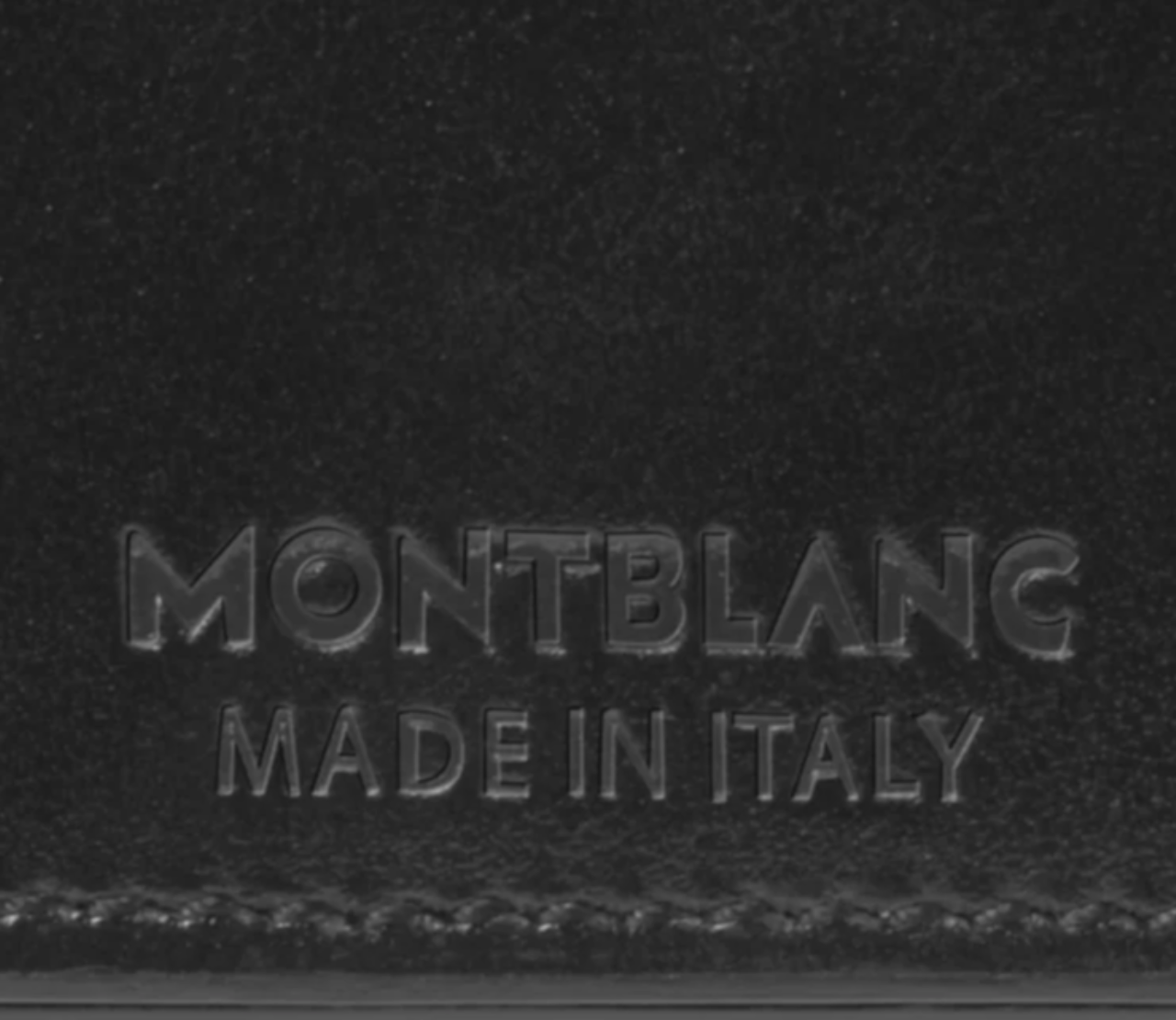 De Santis Portafoglio Montblanc Meisterstück Nero 198315, Portafoglio a 10 scomparti in pregiata pelle liscia