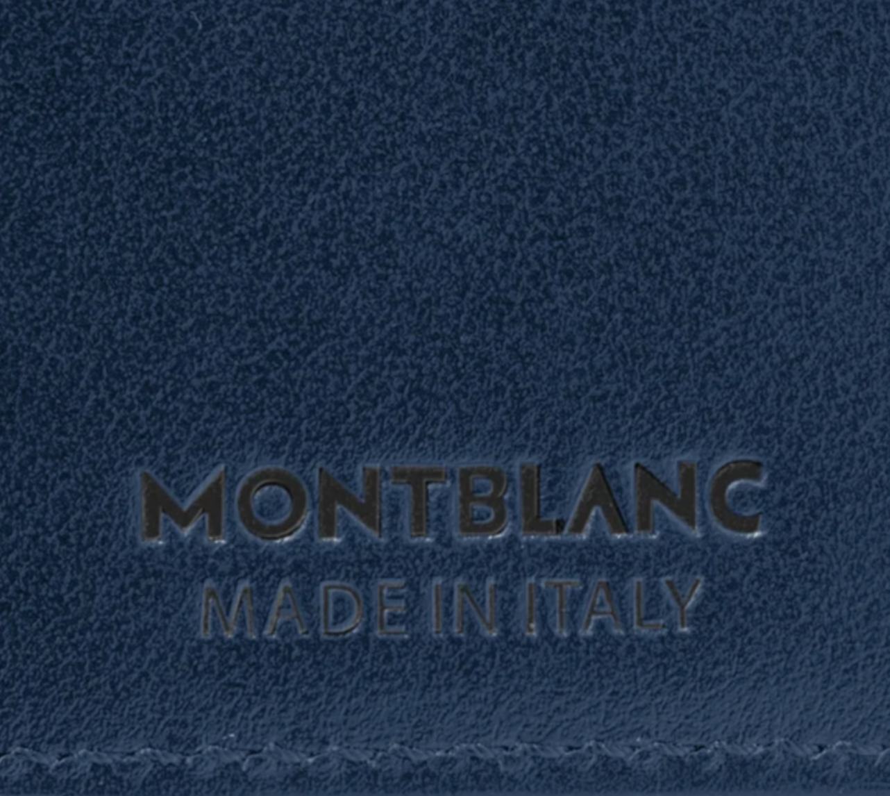 De Santis Portafoglio Montblanc Extreme 3.0 Blu Inchiostro 198063, Portafoglio in pelle a 6 scomparti, stile e praticità in questo accessorio