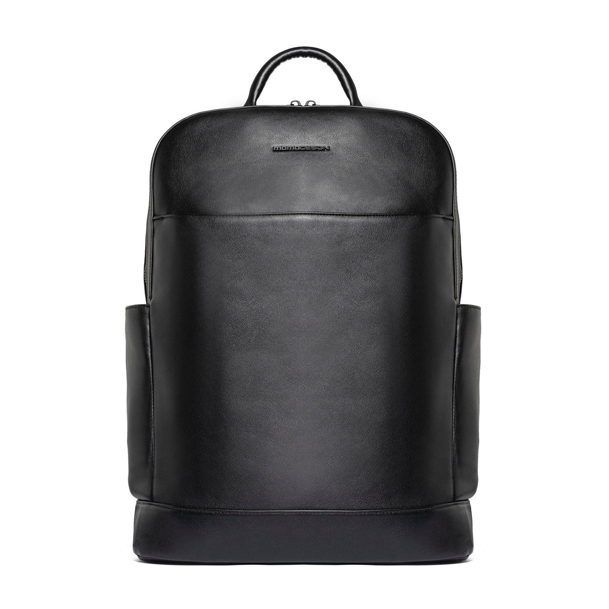 Momodesign zaino business Work nappa medio 1 tasca a filo in nappa PU nero