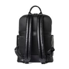 Momodesign zaino business Work nappa medio 1 tasca a filo in nappa PU nero