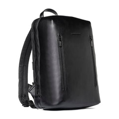 Momodesign zaino business Work nappa medio 2 tasche a filo in nappa PU nero