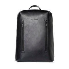 Momodesign zaino business Work nappa medio 2 tasche a filo in nappa PU nero