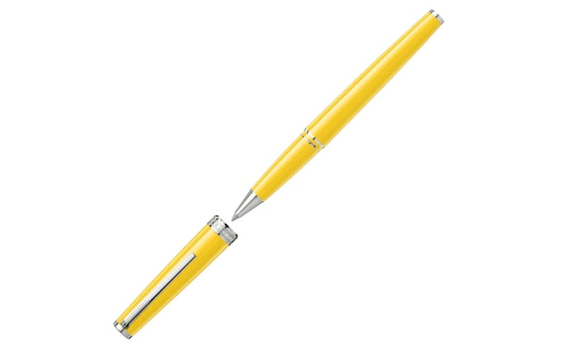 Penna roller Montblanc Pix giallo 125239