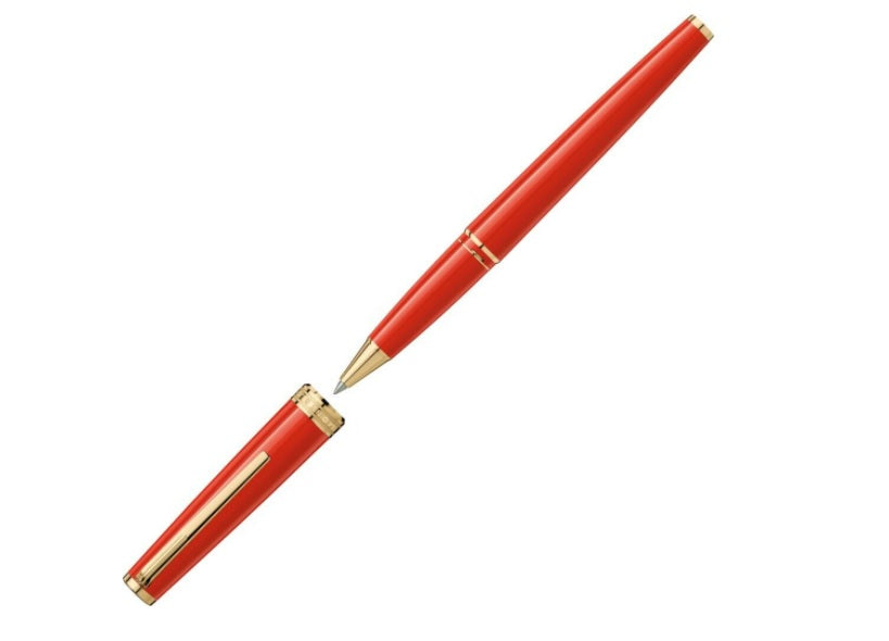 Penna roller Montblanc Pix rossa 117654