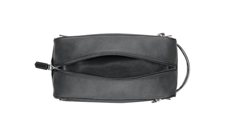 Trousse grande Montblanc Sartorial Jet nera 116804