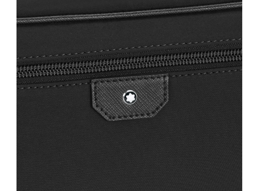 Trousse grande Montblanc Sartorial Jet nera 116804