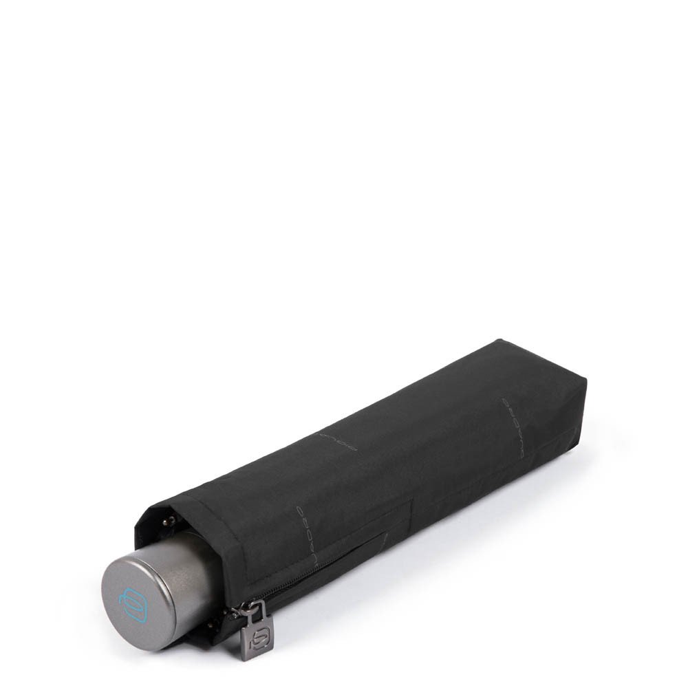 Piquadro Ombrello Mini Automatico Antivento Nero OM3641OM4/N