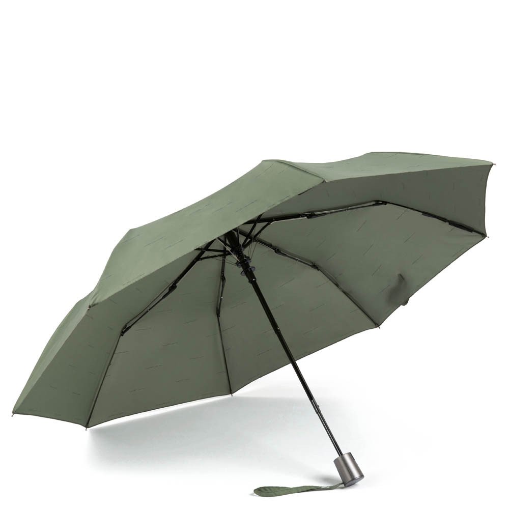 Piquadro Ombrello Mini Automatico Antivento Verde OM3641OM4/VE