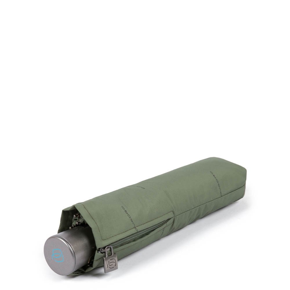 Piquadro Ombrello Mini Automatico Antivento Verde OM3641OM4/VE