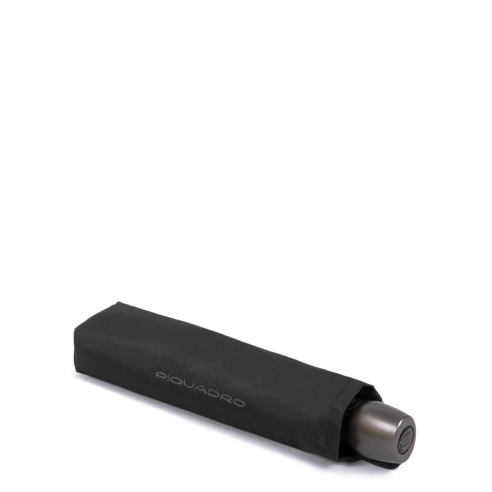 Piquadro Ombrello Mini Automatico Open/close Antivento Nero OM3645OM4/N
