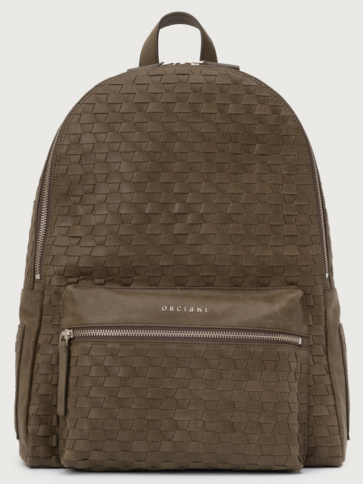 ORCIANI ZAINO P00711 CHEVRETTE WOVEN