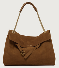 BORSA ORCIANI VENUS IN PELLE NABUK B02212NAB