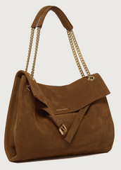 BORSA ORCIANI VENUS IN PELLE NABUK B02212NAB