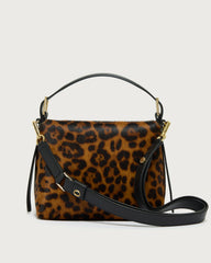 BORSA ORCIANI IN PELLE NANA S B02175 LEOPARD UNIQUE