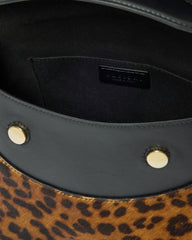 BORSA ORCIANI IN PELLE NANA S B02175 LEOPARD UNIQUE