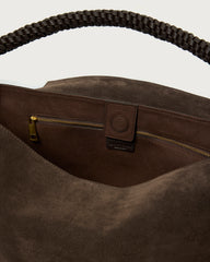 BORSA ORCIANI IN PELLE SVEVA XL B02185 PEACH + ORO TESTA DI MORO