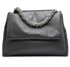 BORSA ORCIANI SVEVA NAPPA BOLD XL A SPALLA IN PELLE IMBOTTITA