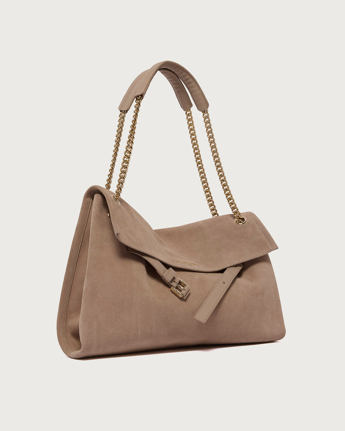 ORCIANI BORSA VENUS PEACH MIDI A SPALLA IN SUEDE