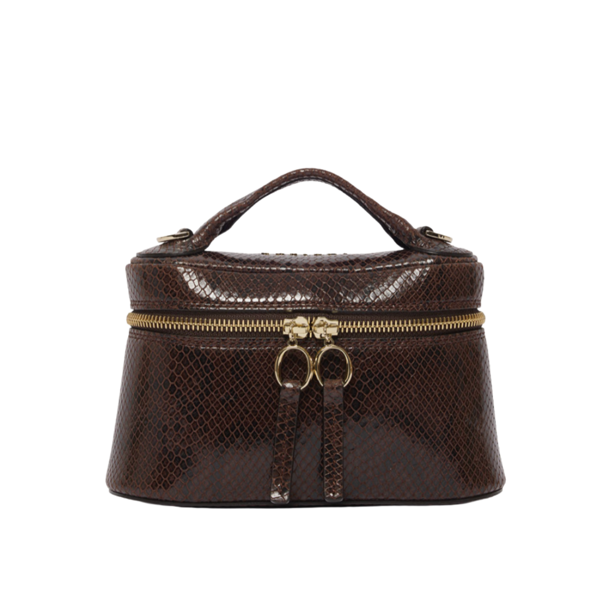 Orciani Mini Joy Exotic Borsa in Pelle Effetto Pitone