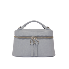 Orciani Mini Joy Soft Borsa in Pelle Martellata Polvere