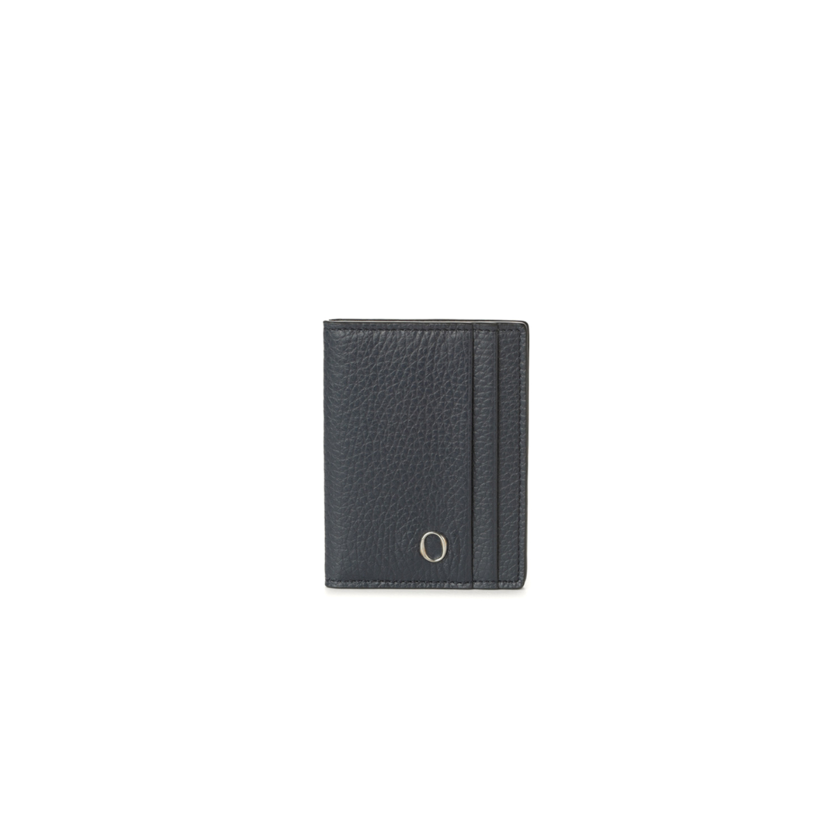 Orciani Portacarte Uomo Micron in Pelle Navy