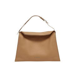 Orciani Trinity Midi Soft Borsa in Pelle Biscotto