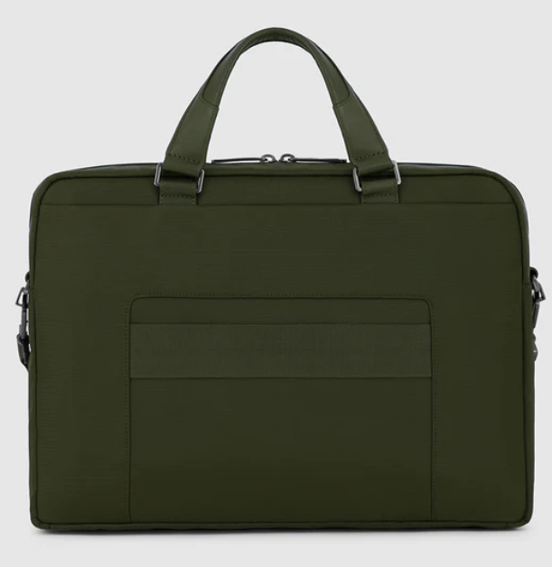 PIQUADRO CA6018W120/VE CARTELLA IN PELLE E TESSUTO 2 MANICI_PC14"