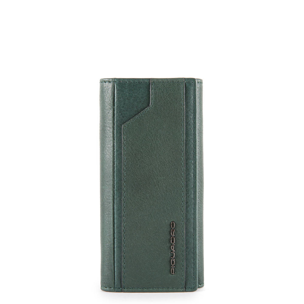 Portachiavi A Sei Ganci Verde Foresta Piquadro PC4521S105/VE