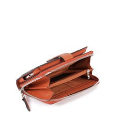 Piquadro Portafoglio Donna Con Portamonete, Porta Carte Arancio PD1354MUR/AR