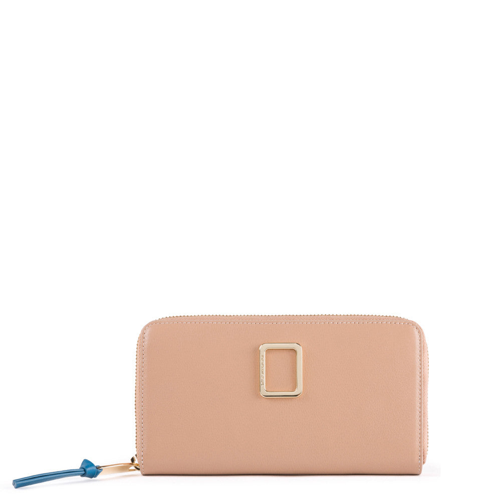 Portafoglio Donna a 4 Soffietti Beige Piquadro PD1515FMR/BE
