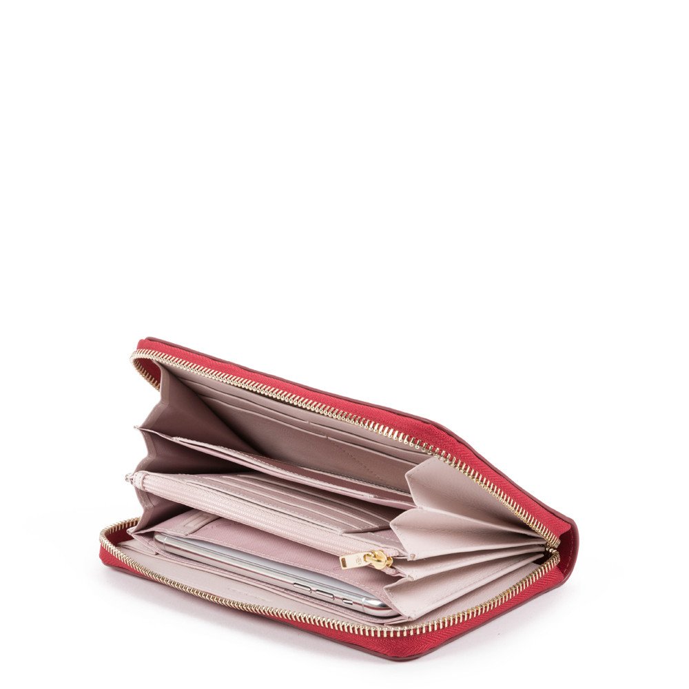Portafoglio Donna A 4 Soffietti Con Zip Rosso Piquadro PD1515FMR/R