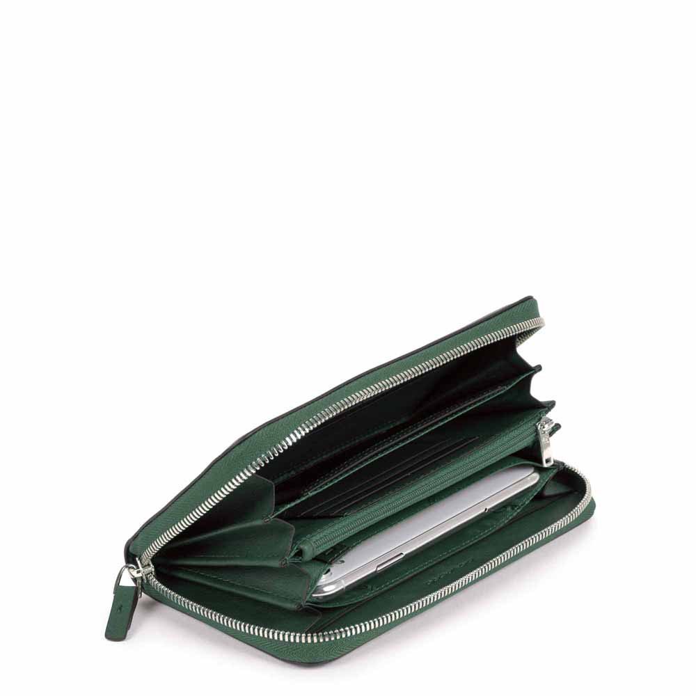 Piquadro Portafoglio Donna Verde Foresta PD1515W102R/VE