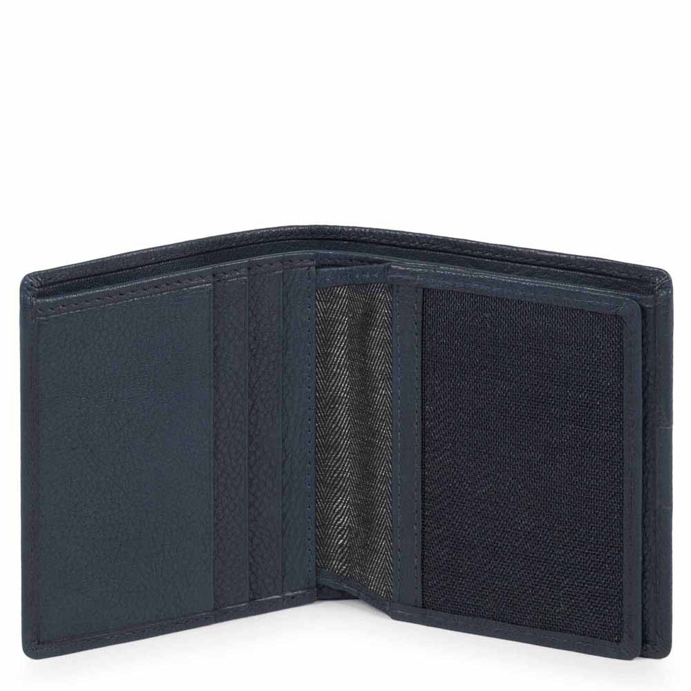 Porta Carte Di Credito Blu Notte Piquadro PP1518W101R/BLU