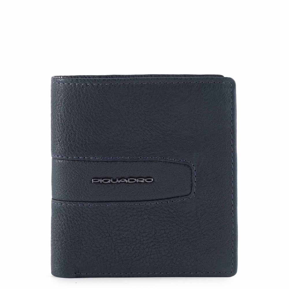 Porta Carte Di Credito Blu Notte Piquadro PP1518W101R/BLU