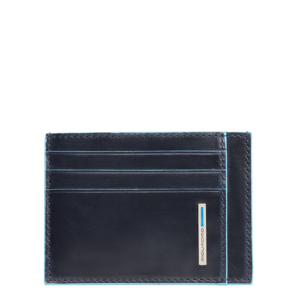 Piquadro Porta Carte Di Credito In Pelle Blu Notte PP2762B2R/BLU2