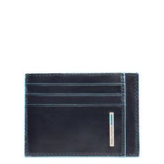 Piquadro Porta Carte Di Credito In Pelle Blu Notte PP2762B2R/BLU2