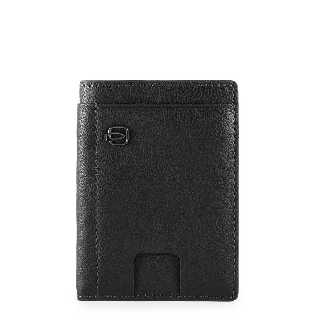 Piquadro Porta Carte Di Credito Nero PP4769B3R/N PIQUADRO PORTAFOGLIO PORTADOCUMENTI 