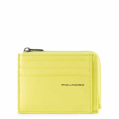 Bustina Porta Monete, Documenti E Carte Di Credito Giallo Fluo Piquadro PP4822EMR/G