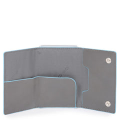 Compact Wallet Per Banconote E Carte Di Credito Grigio 6 Piquadro PP4891B2R/GR6