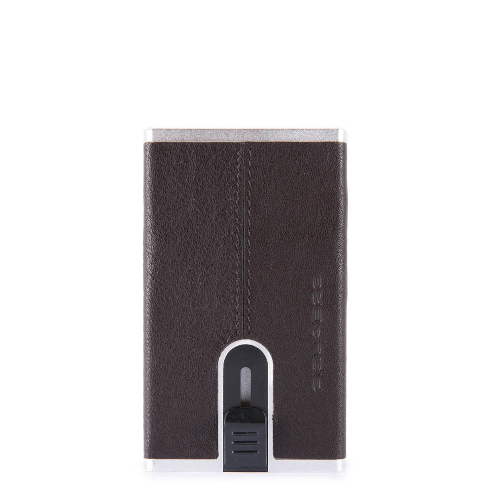 Piquadro Compact Wallet Per Banconote E Carte Di Credito Testa Di Moro PP4891B3R/TM PIQUADRO PORTAFOGLIO PORTA CARTE PORTA DOCUMENTI