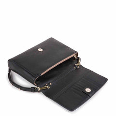 Piquadro Pochette Con Tracolla Rimovibile, Tasca Posteriore Nero PP5292DFR/N