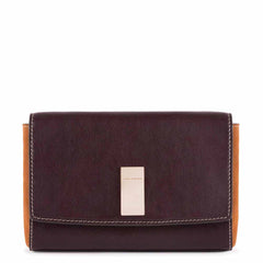 Piquadro Pochette Con Tracolla Rimovibile, Tasca Posteriore Melanzana - Cuoio PP5295DFSR/MCU