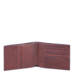 Piquadro Portafoglio Uomo Con Dodici Scomparti Porta Carte Testa Di Moro PU1241B2SR/TM