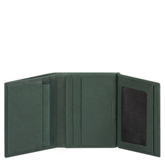 Portafoglio Uomo Con Portamonete Verde Foresta Piquadro PU3244S105R/VE