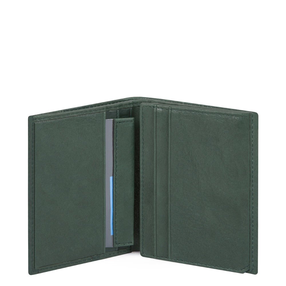 Portafoglio Uomo Con Portamonete Verde Foresta Piquadro PU3244S105R/VE