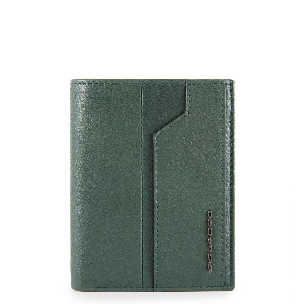 Portafoglio Uomo Con Portamonete Verde Foresta Piquadro PU3244S105R/VE