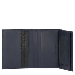 Portafoglio Piquadro Uomo Con Porta Monete Blu Notte PU3244S118R/BLU