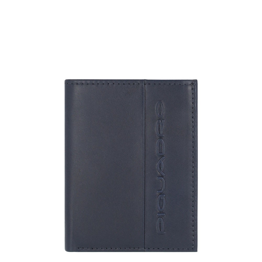 Portafoglio Piquadro Uomo Con Porta Monete Blu Notte PU3244S118R/BLU