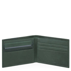 Portafoglio Uomo Con Portadocumenti Verde Foresta Piquadro PU3891S105R/VE