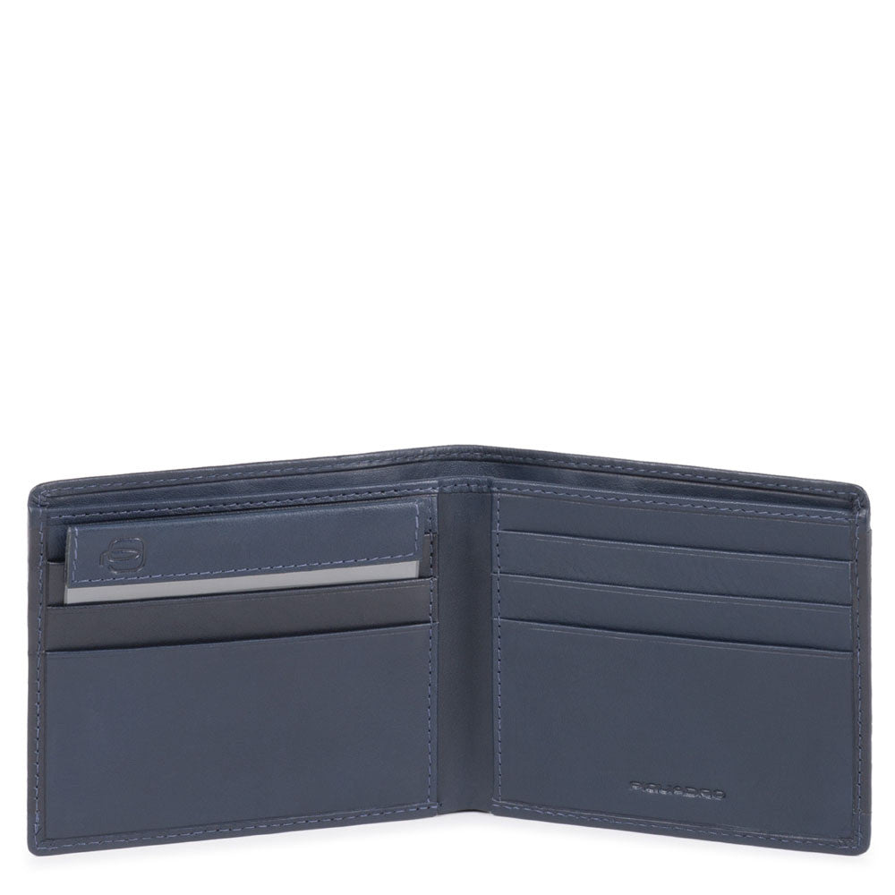 Portafoglio Piquadro Blu Ottanio PU3891S111R/BLU